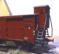 Bremserhaus eines G 10 (Modell M&auml;rklin)