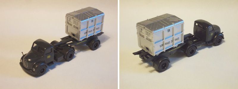 BZF mit Magirus-Hauber-Zugmaschine von M�rklin