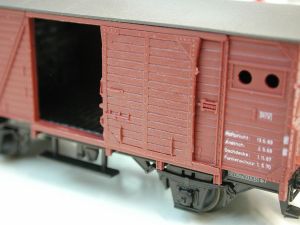 Offene Schiebet�r am R�wa-G 10