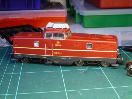 Rocos V100 mit feinen R&auml;dern