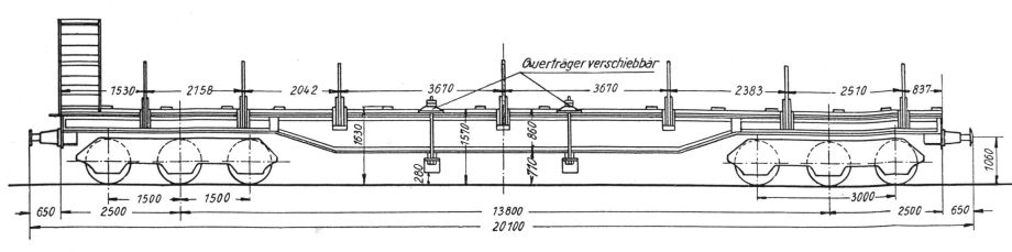 Zeichnung SSt mit gerader Ladebr&uuml;cke